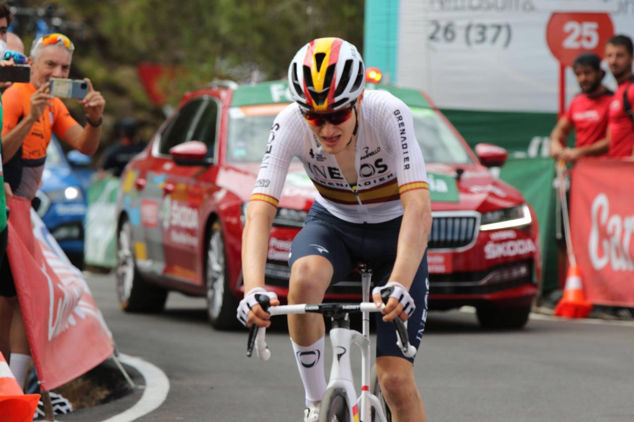Carlos Rodriguez (21) fuhr bei der Vuelta auf Rang fünf.