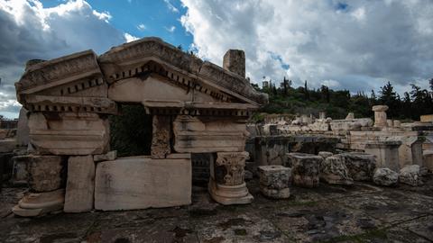 Archäologische Stätte in Elefsina