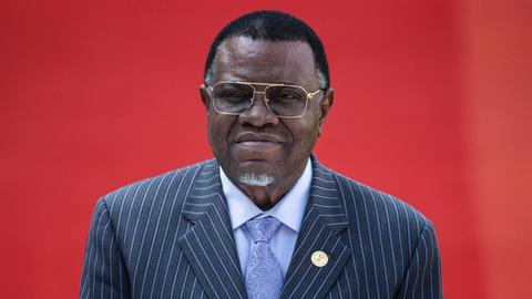 Hage Geingob.