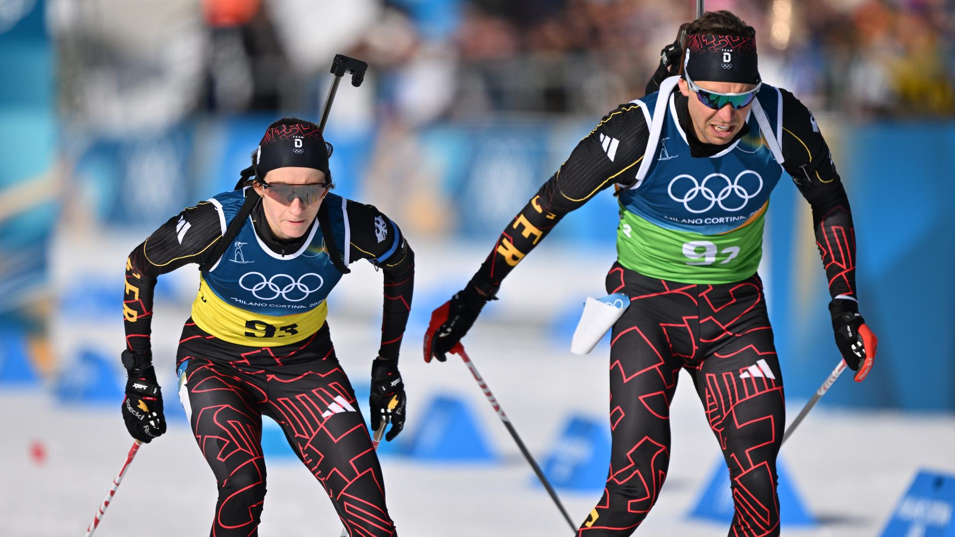 Der Wechsel von Philipp Nawrath(r) und Vanessa Voigt