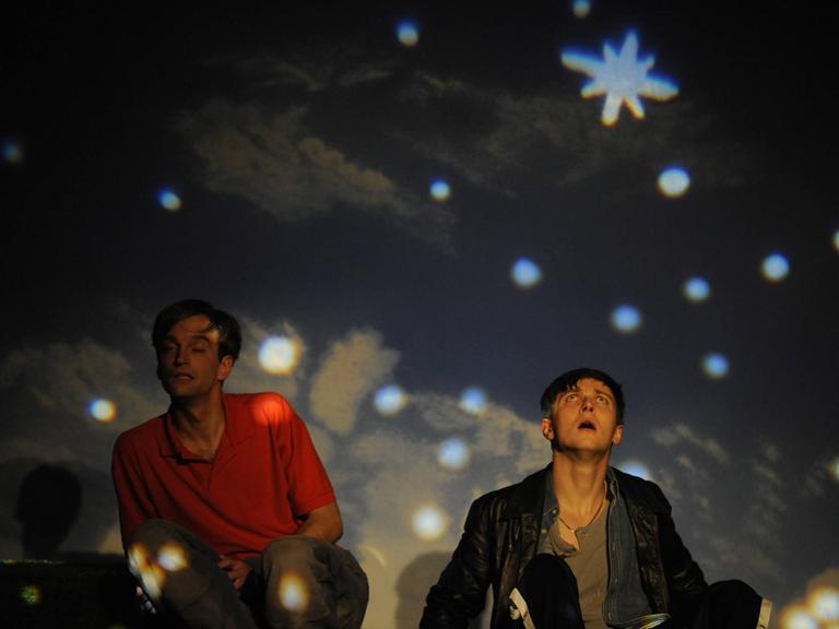 Generalprobe des Theaterstücks "Tschick" von Regisseur David Benjamin Brückel im Jahr 2012 in Saarbrücken.