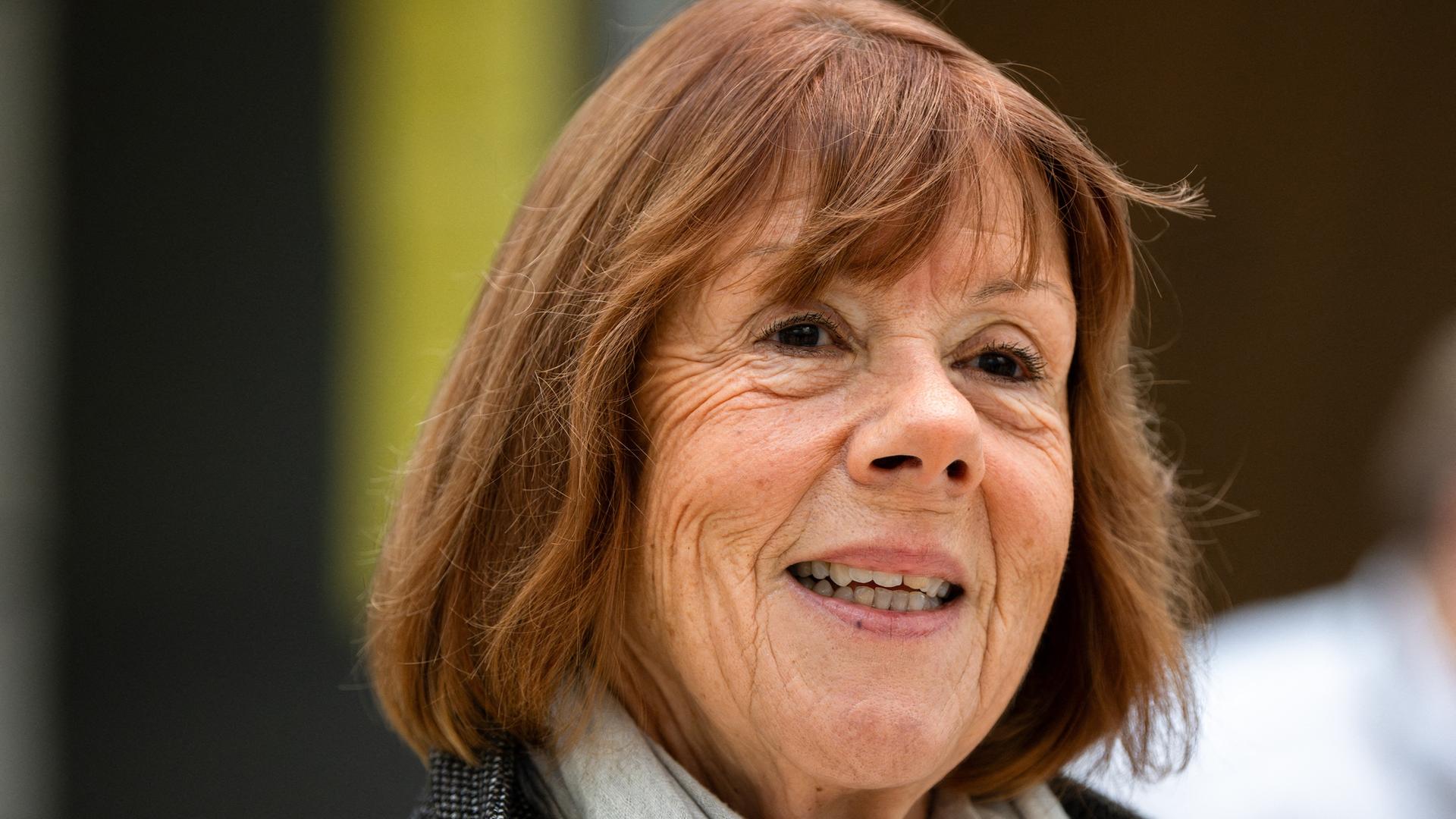 Ein Bild von Gisele Pelicot während des Prozesses gegen ihren früheren Mann Dominique Pelicot, der sie von anderen Männern vergewaltigen ließ.