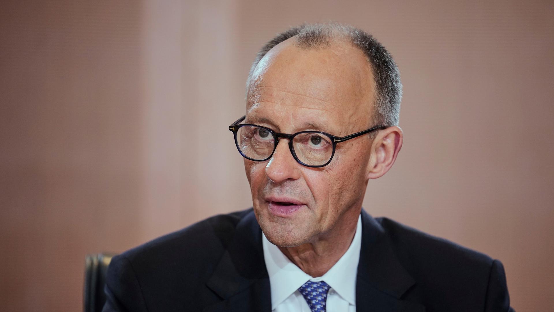 Friedrich Merz im Portrait Friedrich Merz im Portrait