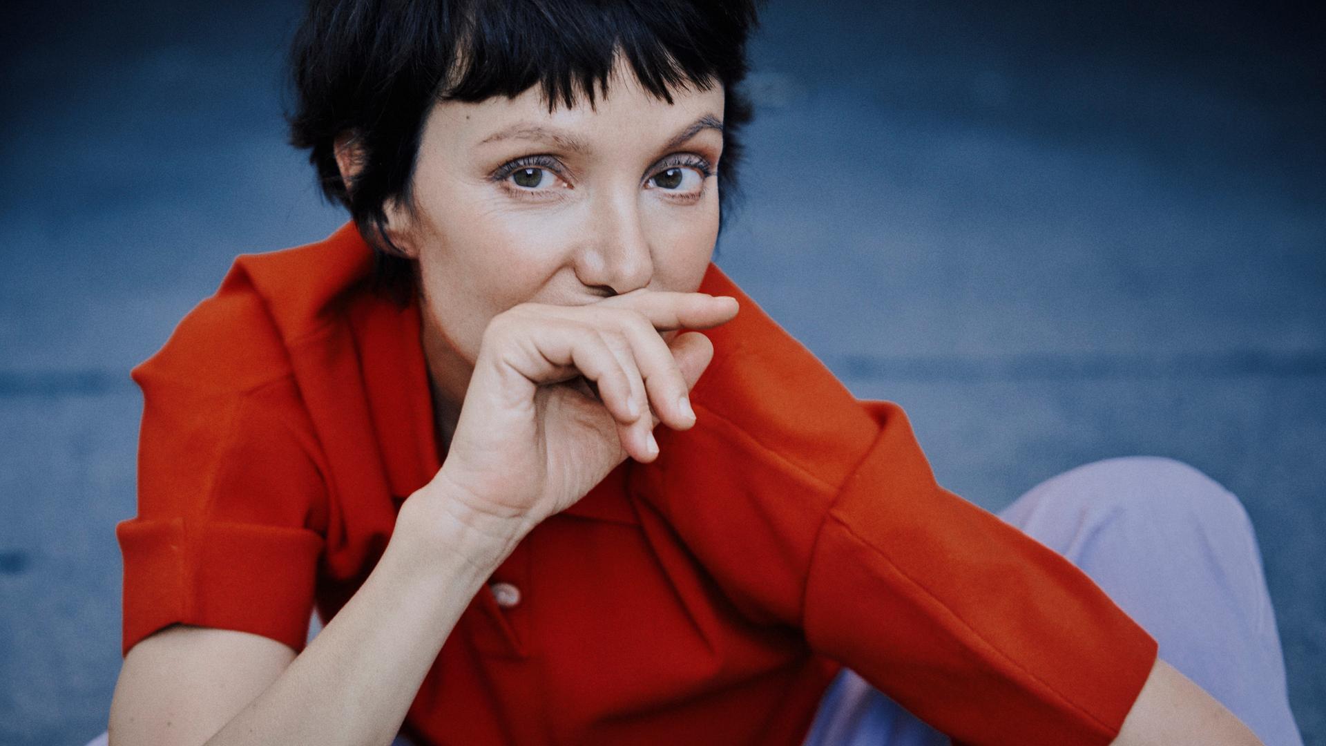 Porträt von der österreichischen Schauspielerin Julia Koschitz Porträt von der österreichischen Schauspielerin Julia Koschitz
