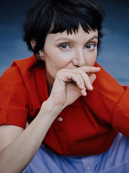 Porträt von der österreichischen Schauspielerin Julia Koschitz