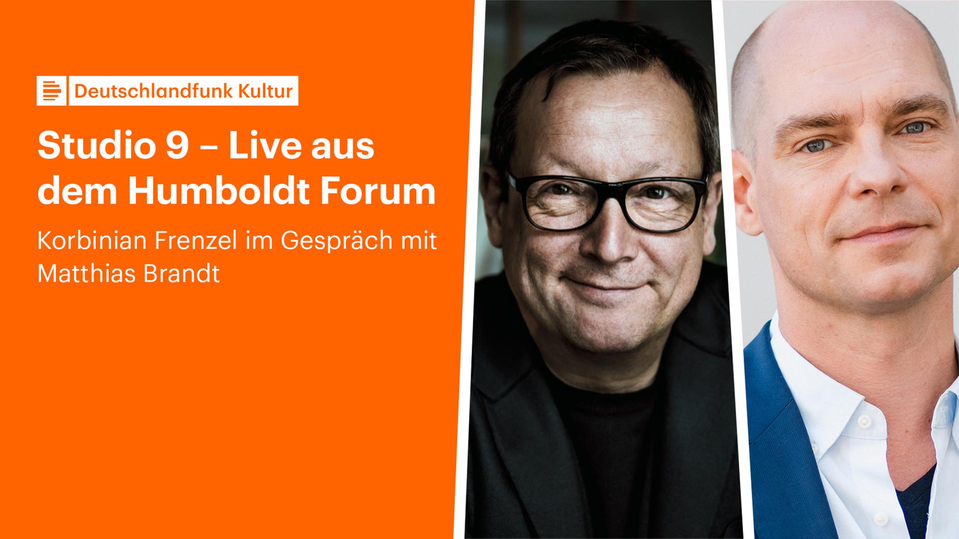 Studio 9 live mit Matthias Brandt und Korbinian Frenzel