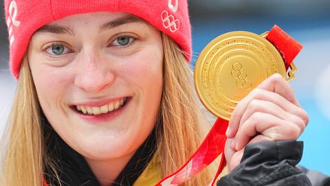 Skeleton-Olympiasiegerin Hannah Neise