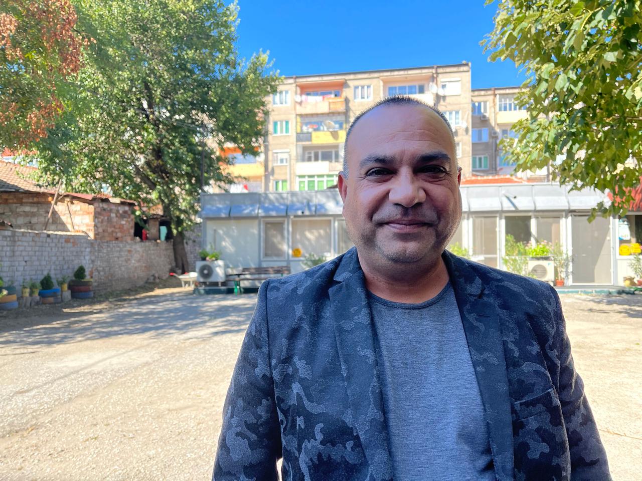 Assen Karagjosov, von der Stiftung für Roma in Plowdiw
