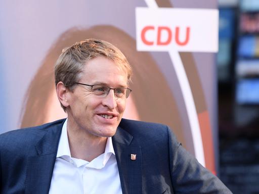Ministerpräsident des Landes Schleswig-Holstein und Wahlsieger Daniel Günther (CDU).