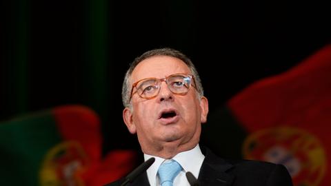 Präsidentschaftskandidat Antonio Jose Seguro von der Mitte-Links-Partei der Sozialisten