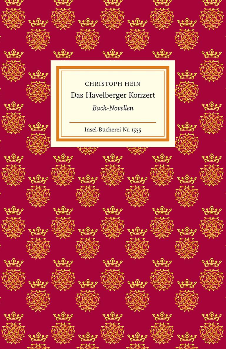 Buchcover von Christoph Heins Novellenband "Das Havelberger Konzert", erschienen 2025 im Insel Verlag