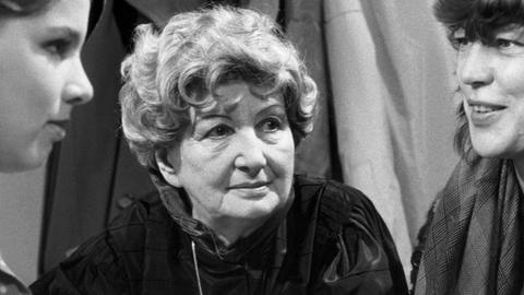 Die Schriftstellerin Irmgard Keun 1981 
