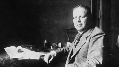 Matthias Erzberger auf einer historischen Aufnahme von 1920.