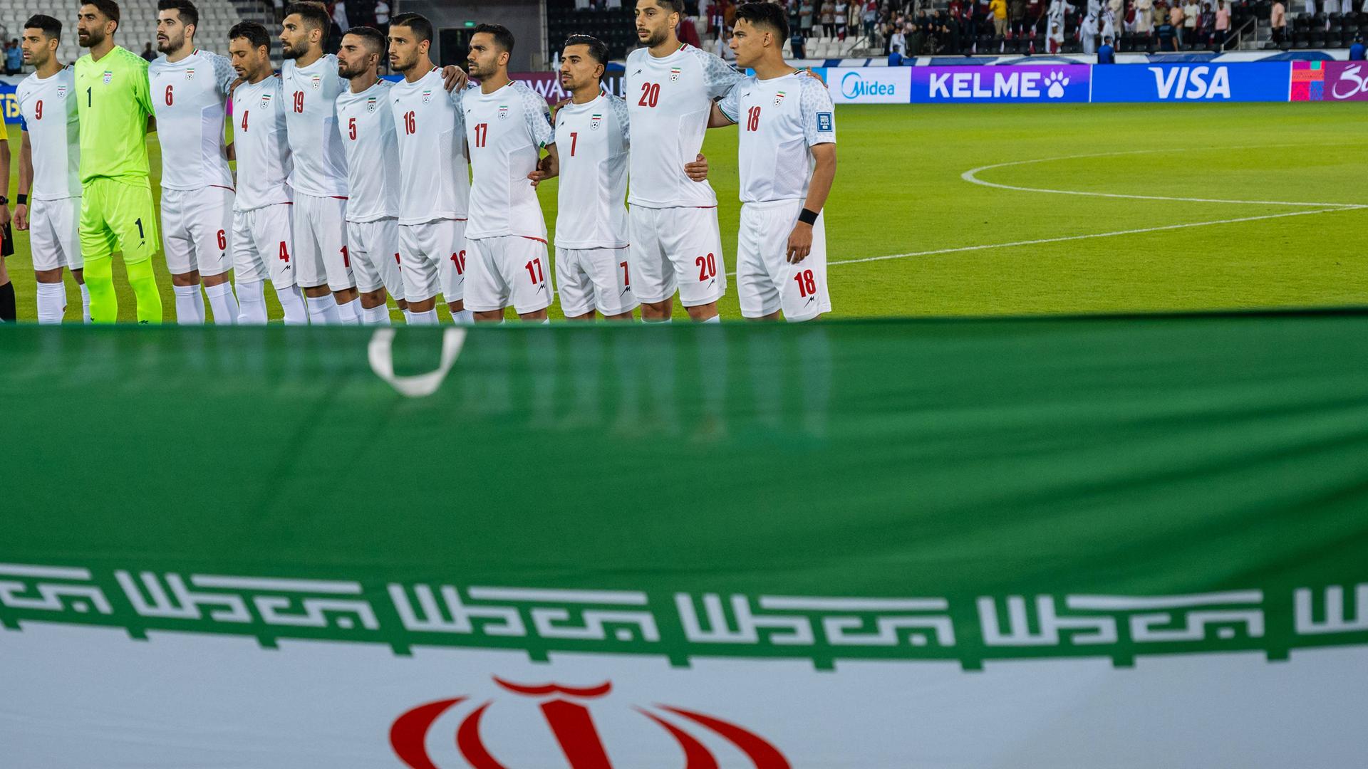 Irans Fußballnationalmannschaft vor einem Qualifikationsspiel der WM 2026 Irans Fußballnationalmannschaft vor einem Qualifikationsspiel der WM 2026