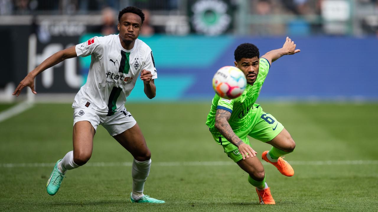 Fußball-Bundesliga - Mönchengladbach siegt gegen Wolfsburg