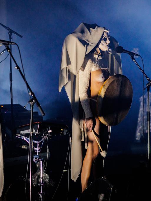 Witch Club Satan live in Oslo, Norwegen, am 8. März 2025.