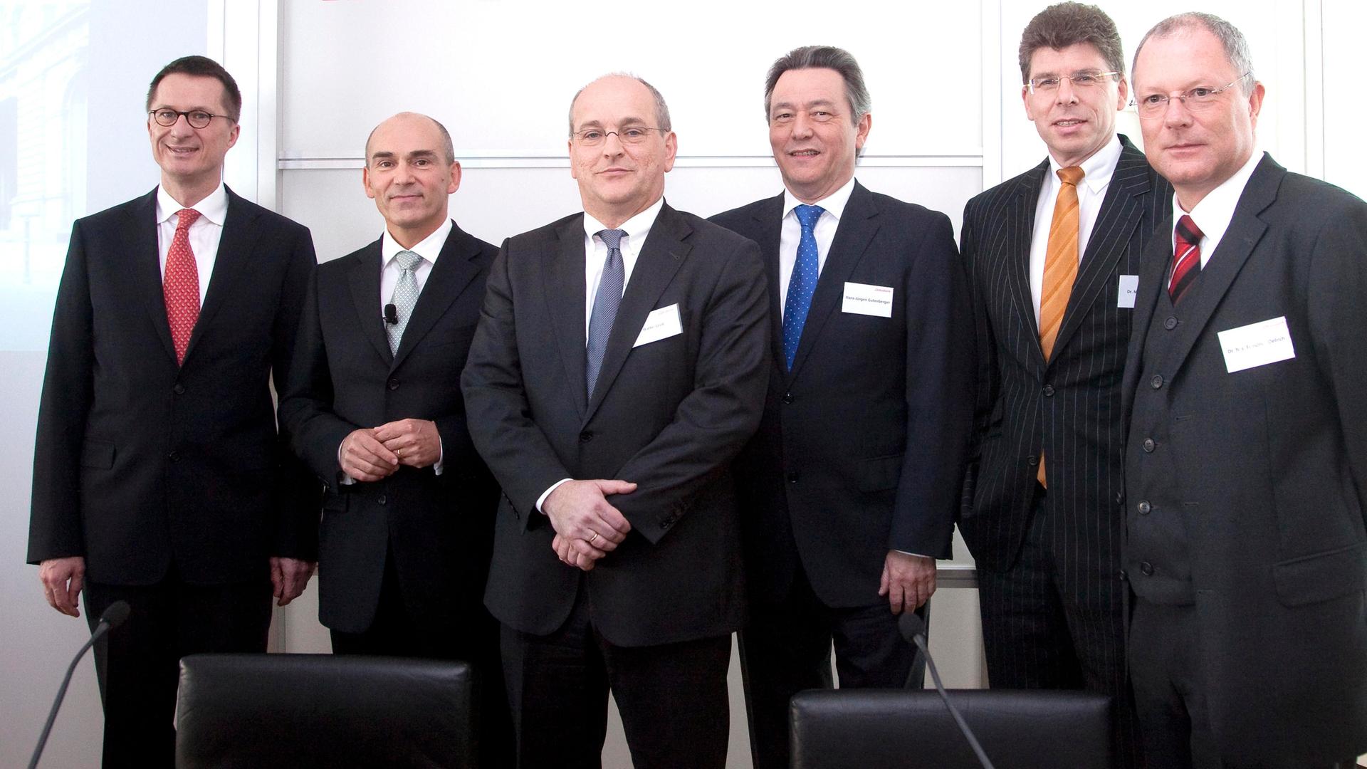 Reiner Männer-Vorstand der Deka Bank im Jahr 2010 in Frankfurt am Main.