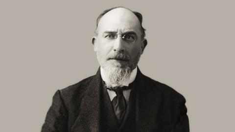 Erik Satie, 1866 1925, französischer Komponist und Pianist.