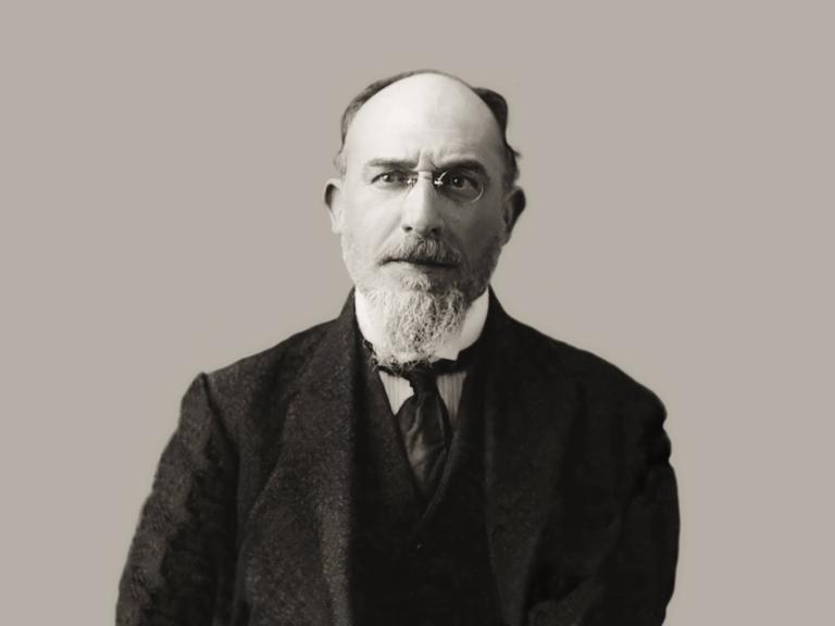 Erik Satie, 1866 1925, französischer Komponist und Pianist.