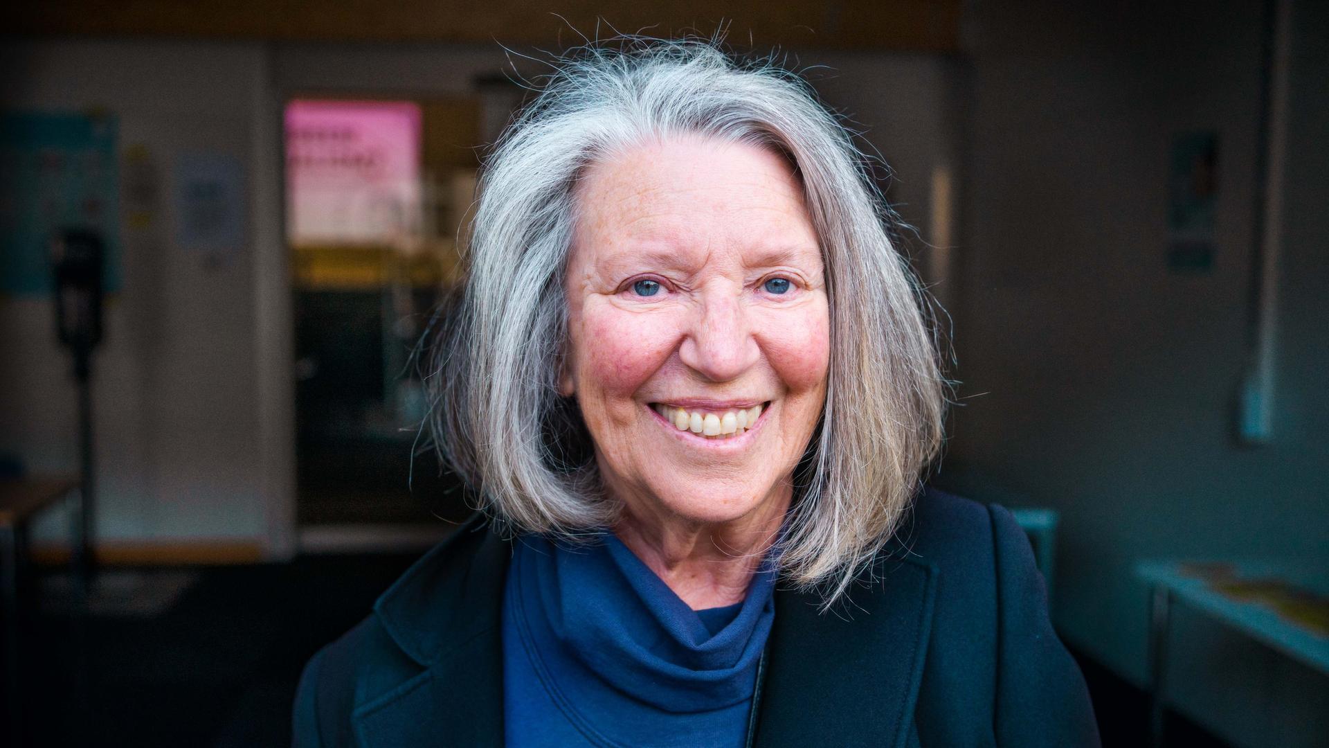 Porträt der amerikanischen Philosophin Nancy Fraser vom Mai 2022.