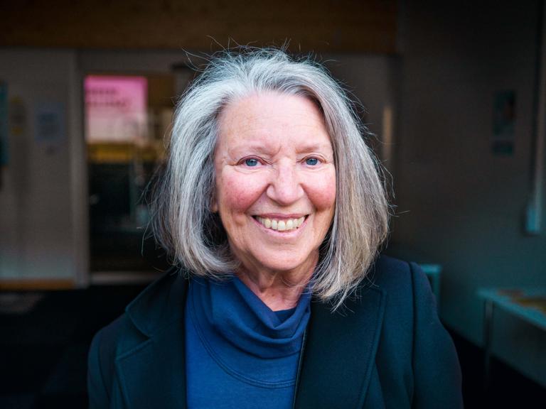 Porträt der amerikanischen Philosophin Nancy Fraser vom Mai 2022.