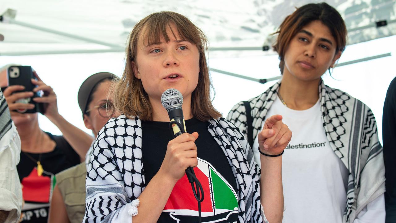 Die Aktivistin Greta Thunberg