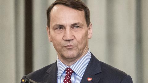Porträtaufnahme von Radoslaw Sikorski, dem polnischen Außenminister