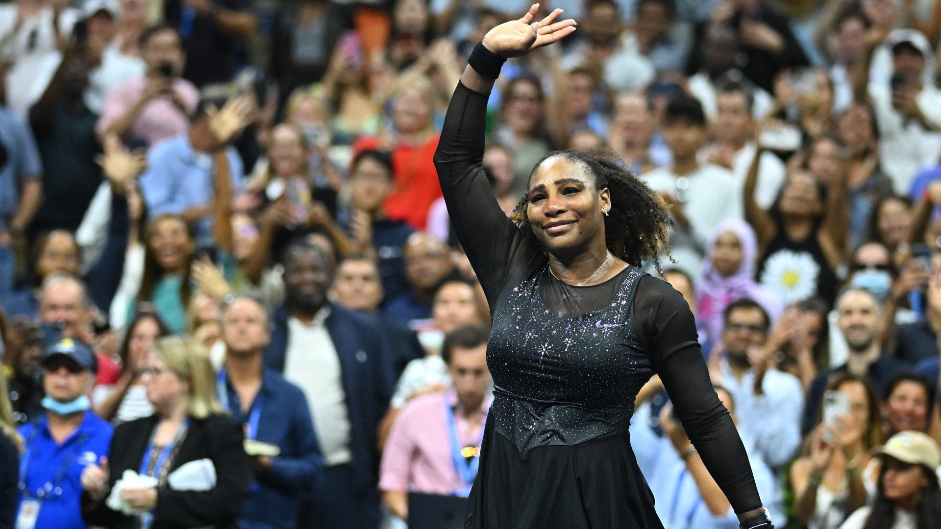 Serena Williams bedankt sich zum Abschied bei ihren Fans 
