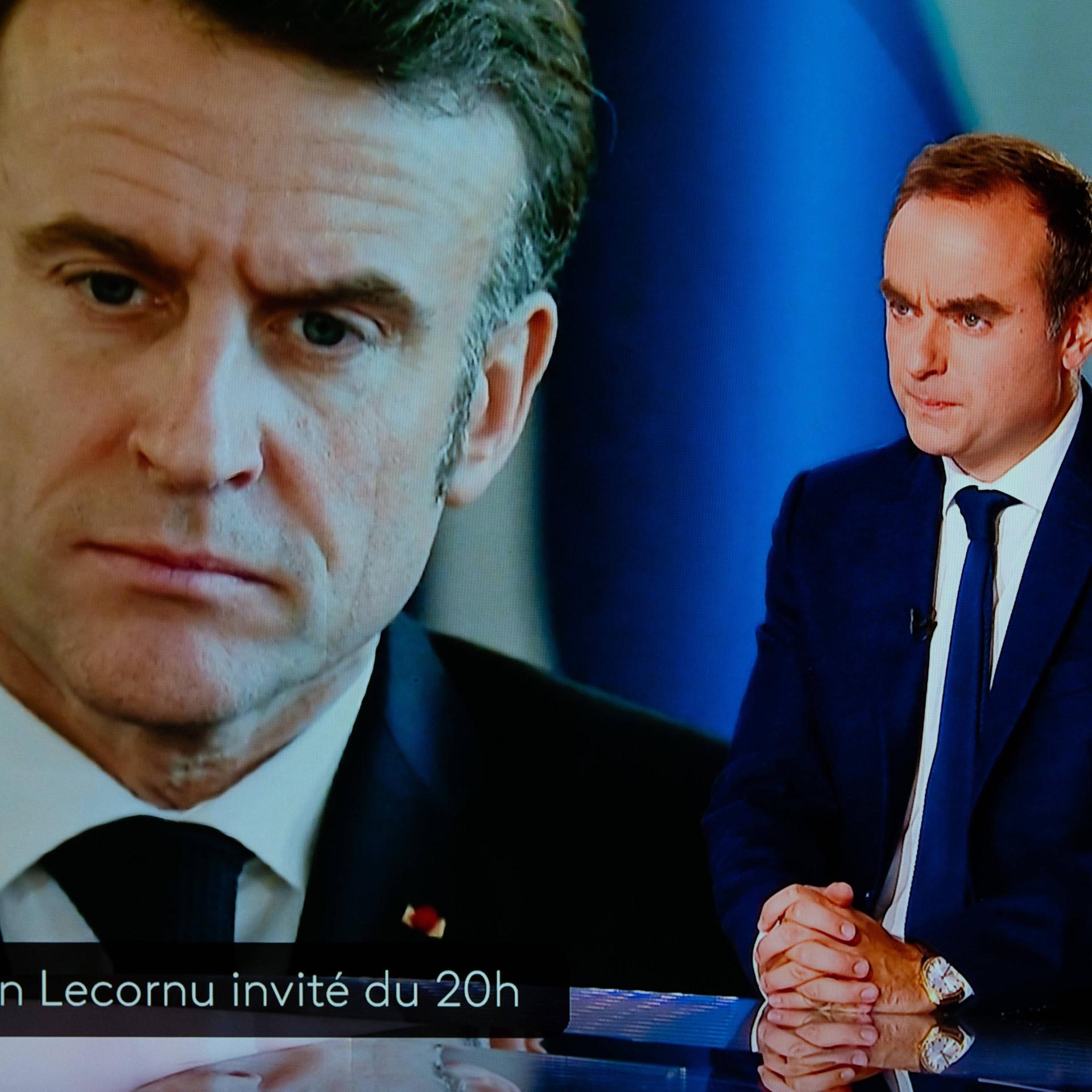 Krise in Frankreich - Ex-Premier Lecornu zeigt sich verhalten optimistisch