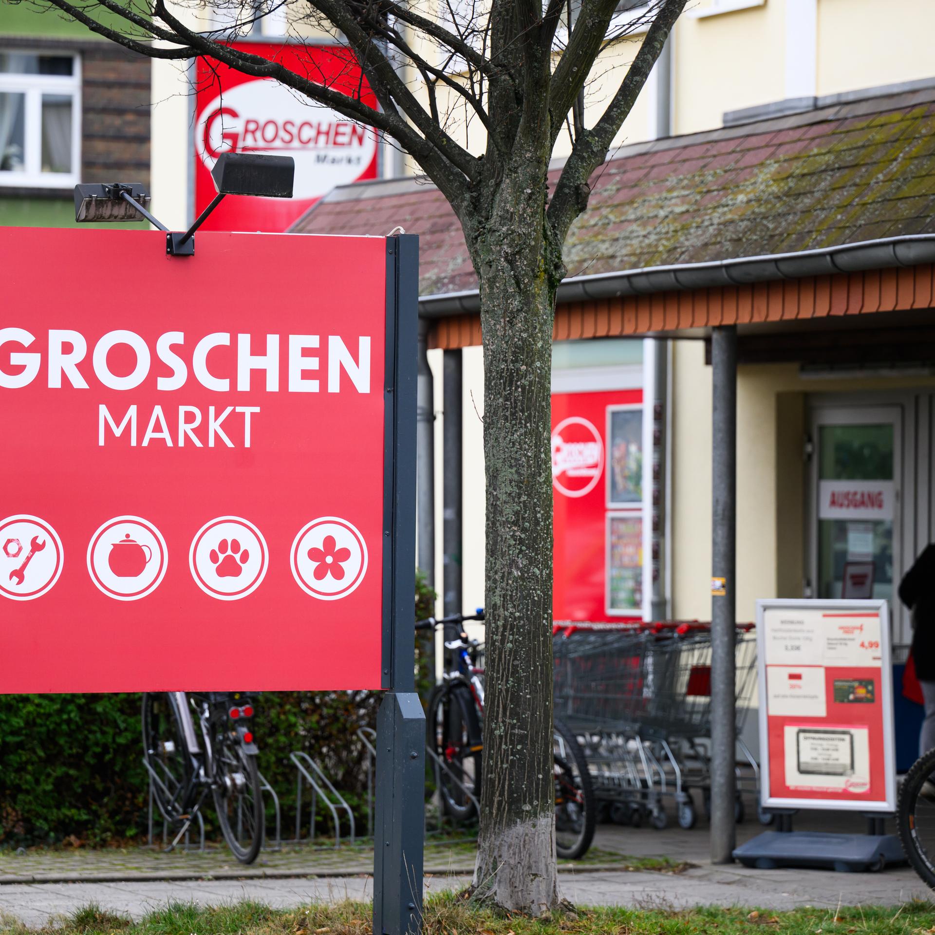 Blick auf einen Groschen-Markt