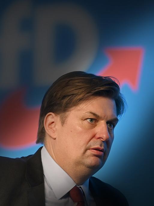 Der AfD-Spitzenkandidat für die Europawahl, Maximilian Krah, im Porträt.