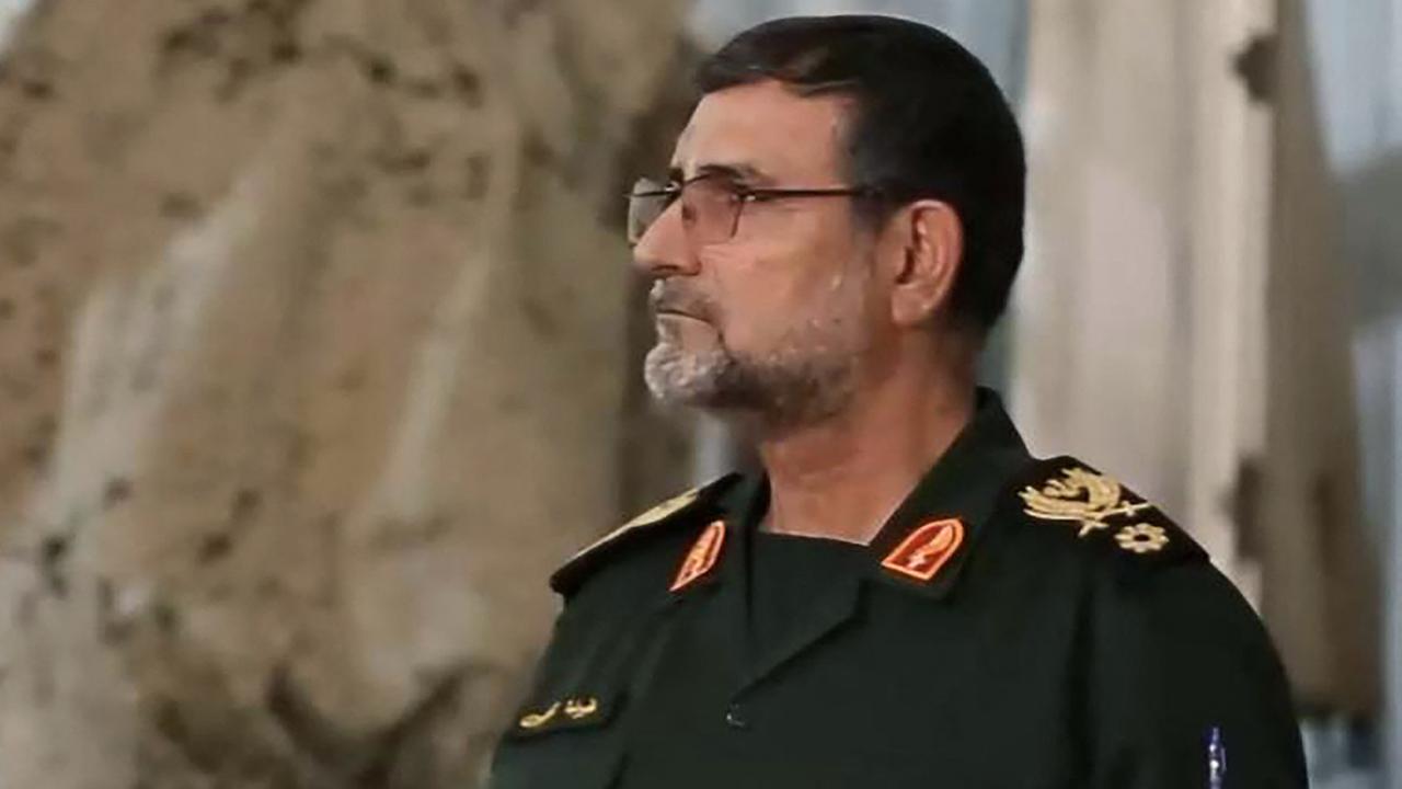 Ein Bild von Februar 2025 zeigt den Marinekommandeur der Revolutionsgarden, Aliresa Tangsiri Ein Bild von Februar 2025 zeigt den Marinekommandeur der Revolutionsgarden, Aliresa Tangsiri