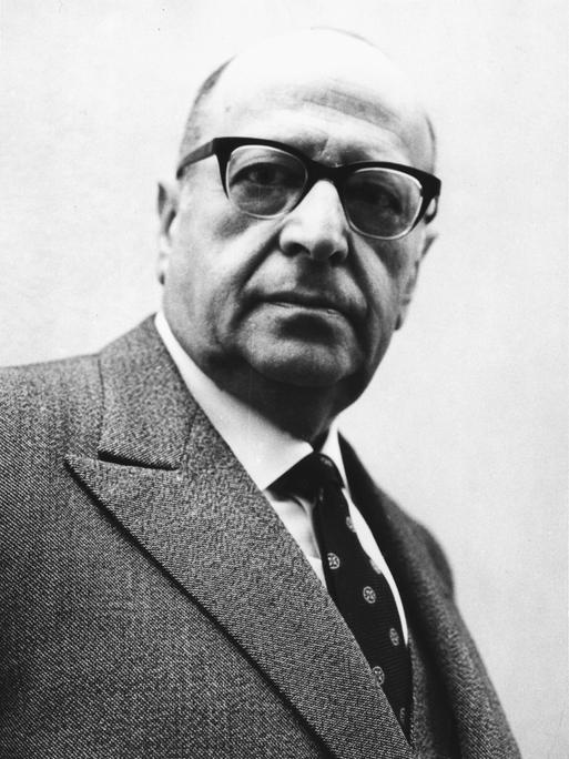 Porträt des Philosophen und Soziologen Max Horkheimer, ca. 1960