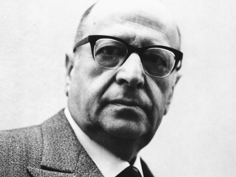 Porträt des Philosophen und Soziologen Max Horkheimer, ca. 1960