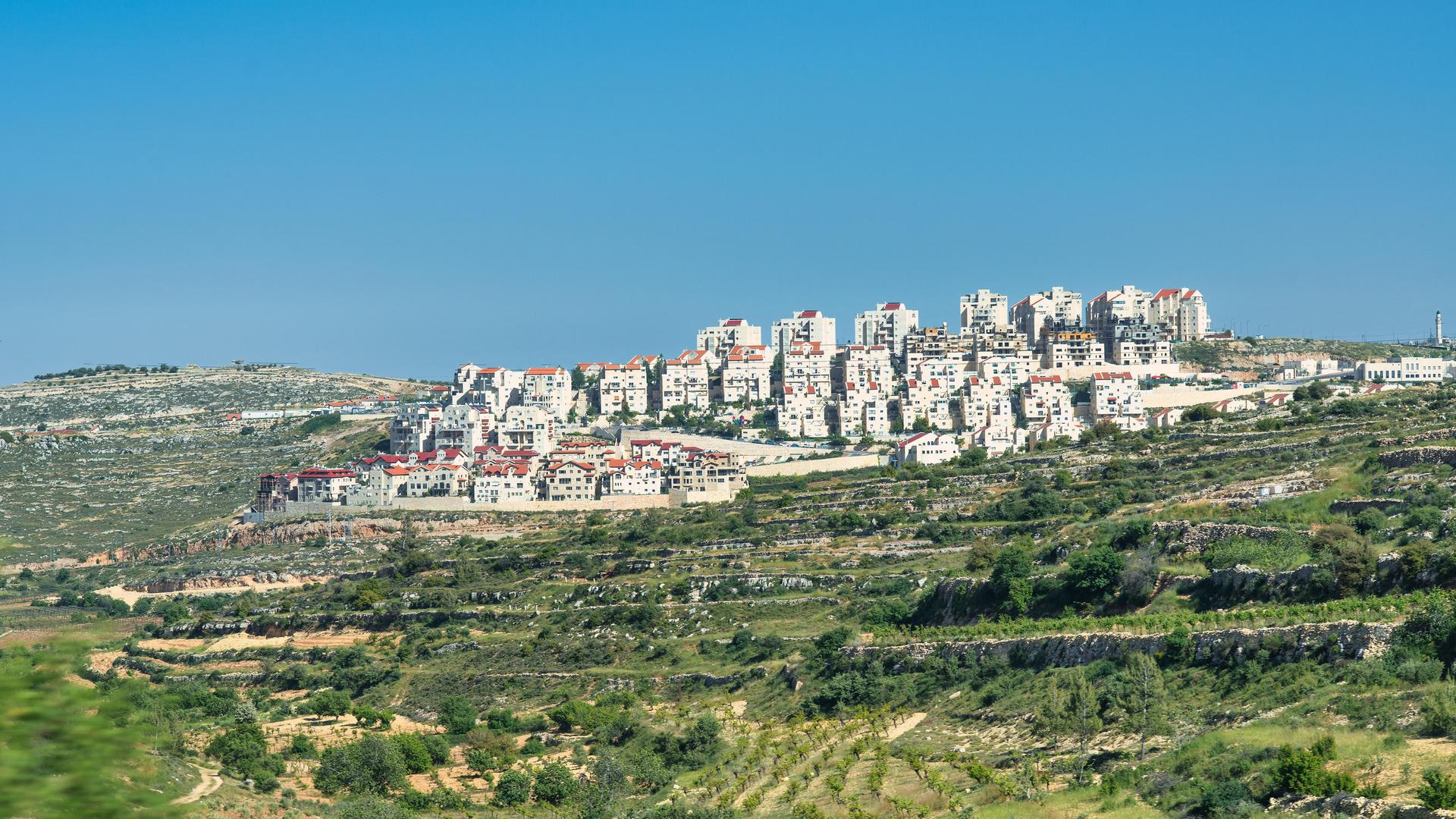 Die jüdische Siedlung Betar Illit im Westjordanland.
