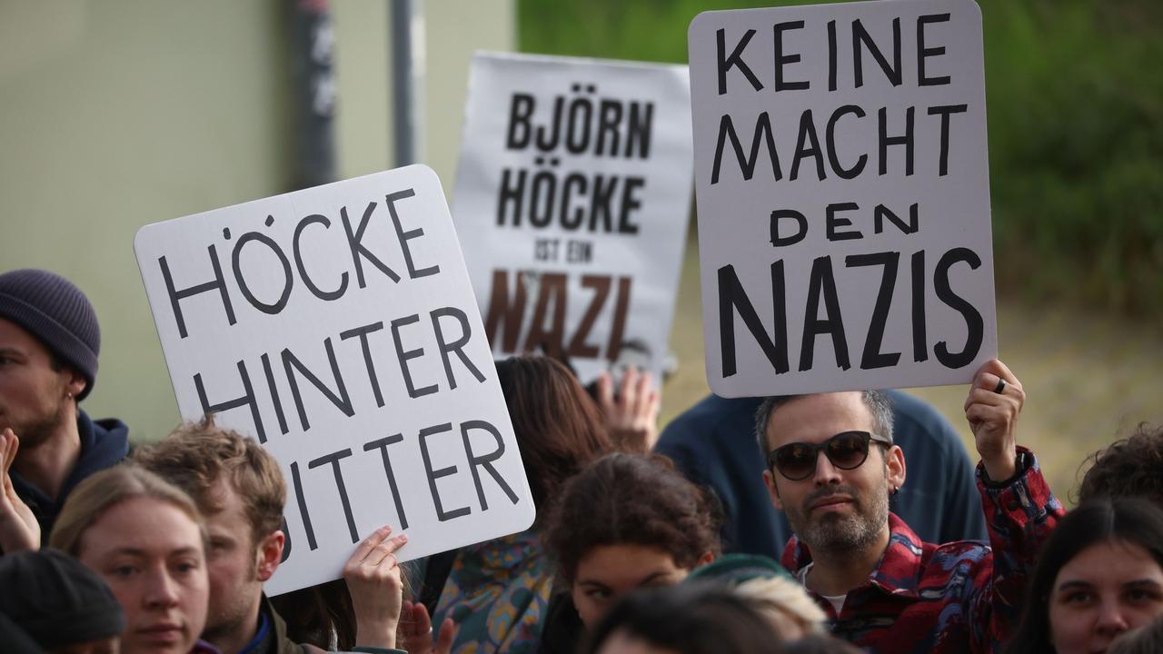 Halle - Prozess Gegen AfD-Politiker Höcke Wegen Verwendung Von NS-Parole