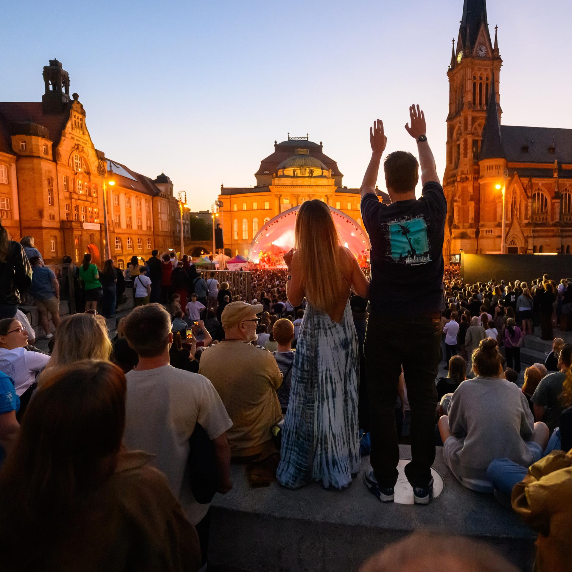 Kulturhauptstadt 2025 - Beim Kosmos Festival wird ganz Chemnitz zur Bühne