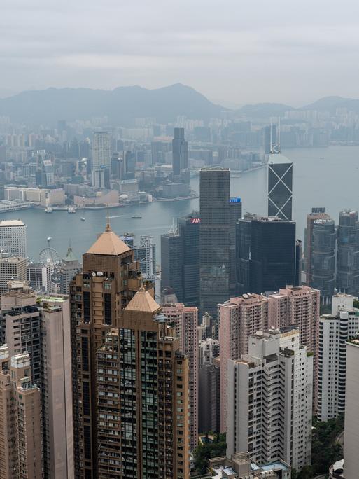 Skyline von Hongkong Skyline von Hongkong