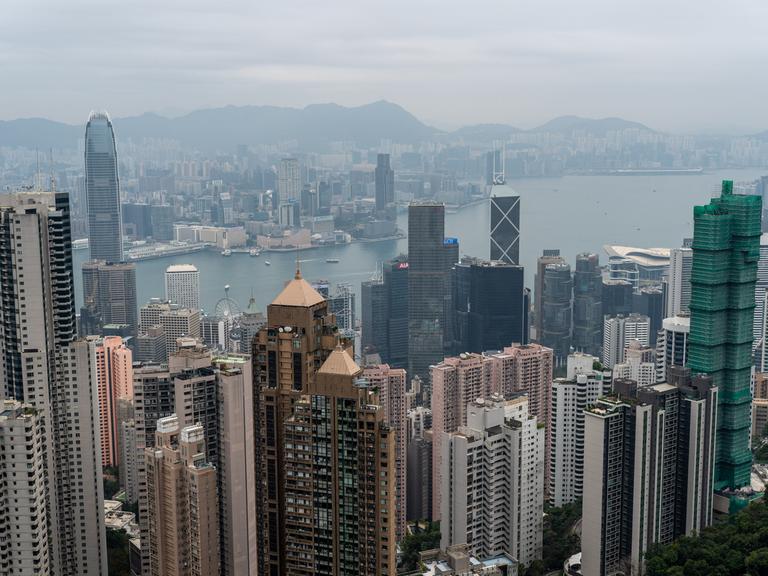 Skyline von Hongkong Skyline von Hongkong