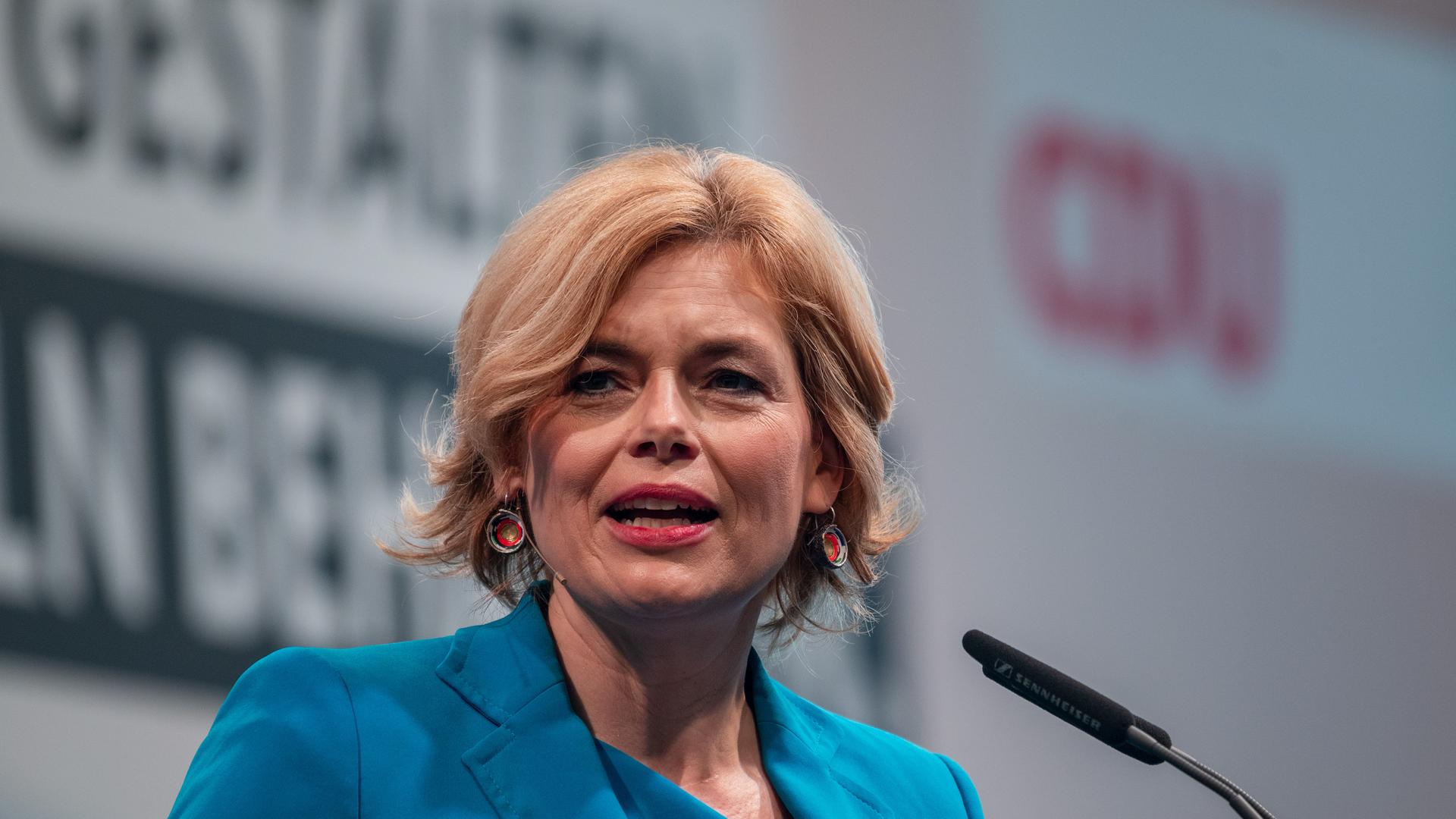 Julia Klöckner, wirtschaftspolitische Sprecherin der Unionsfraktion im Bundestag
