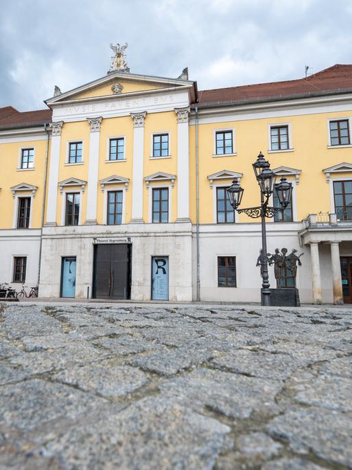 Das Theater Regensburg am Bismarckplatz. 