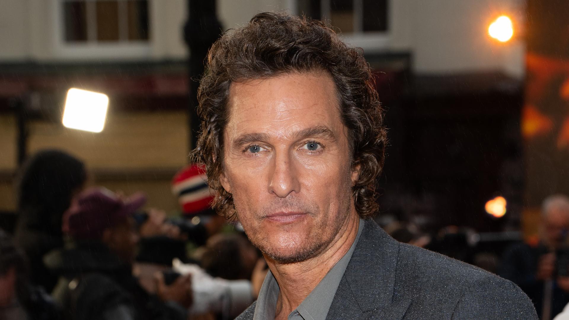 Der Schauspieler Matthew McConaughey 