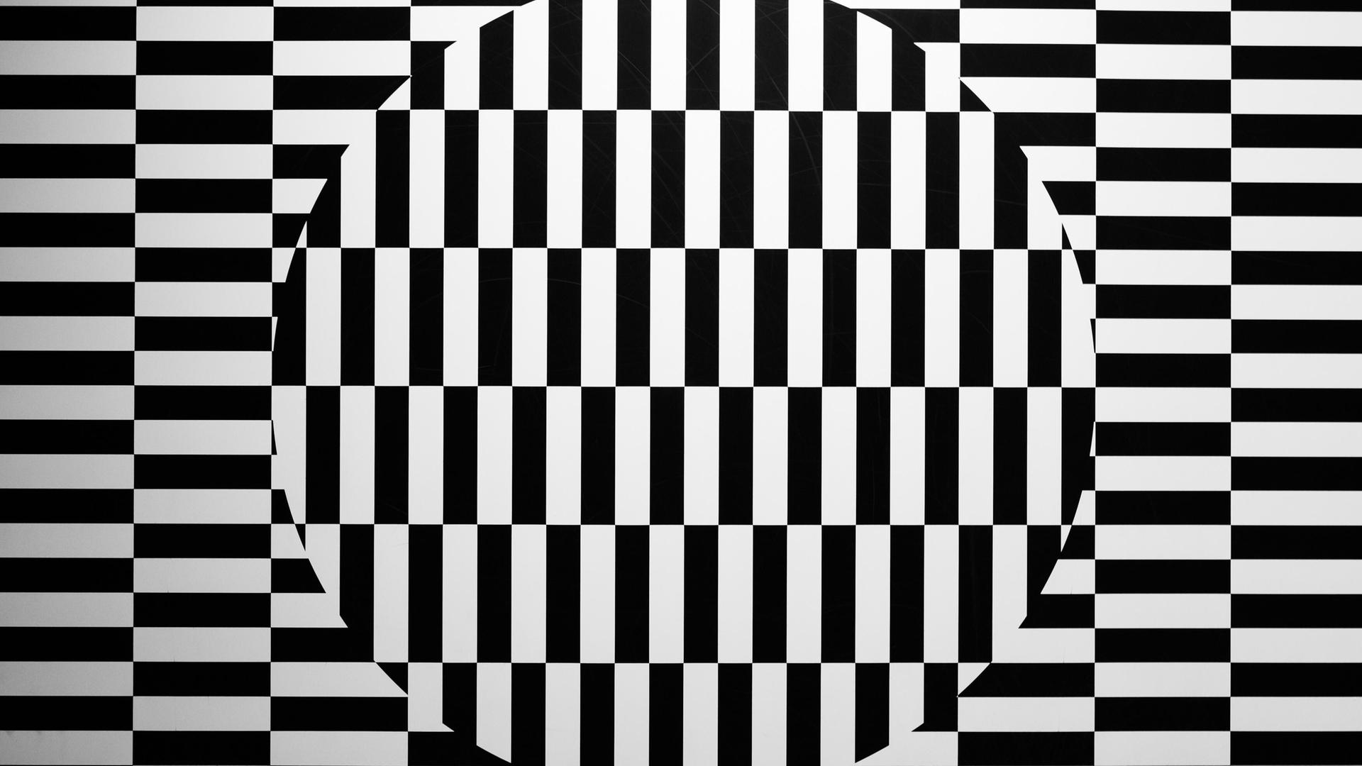 Optische Täuschung horizontalen Hintergrund, abstrakte Kurven, geometrische Wirkung. Optische Täuschung horizontalen Hintergrund, abstrakte Kurven, geometrische Wirkung.