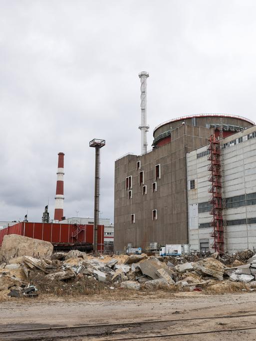 Das ukrainische Atomkraftwerk Saporischschja