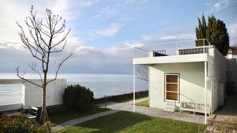 Villa Le Lac des Architekten Le Corbusier aus dem Jahr 1923 in Corseaux am Genfer See