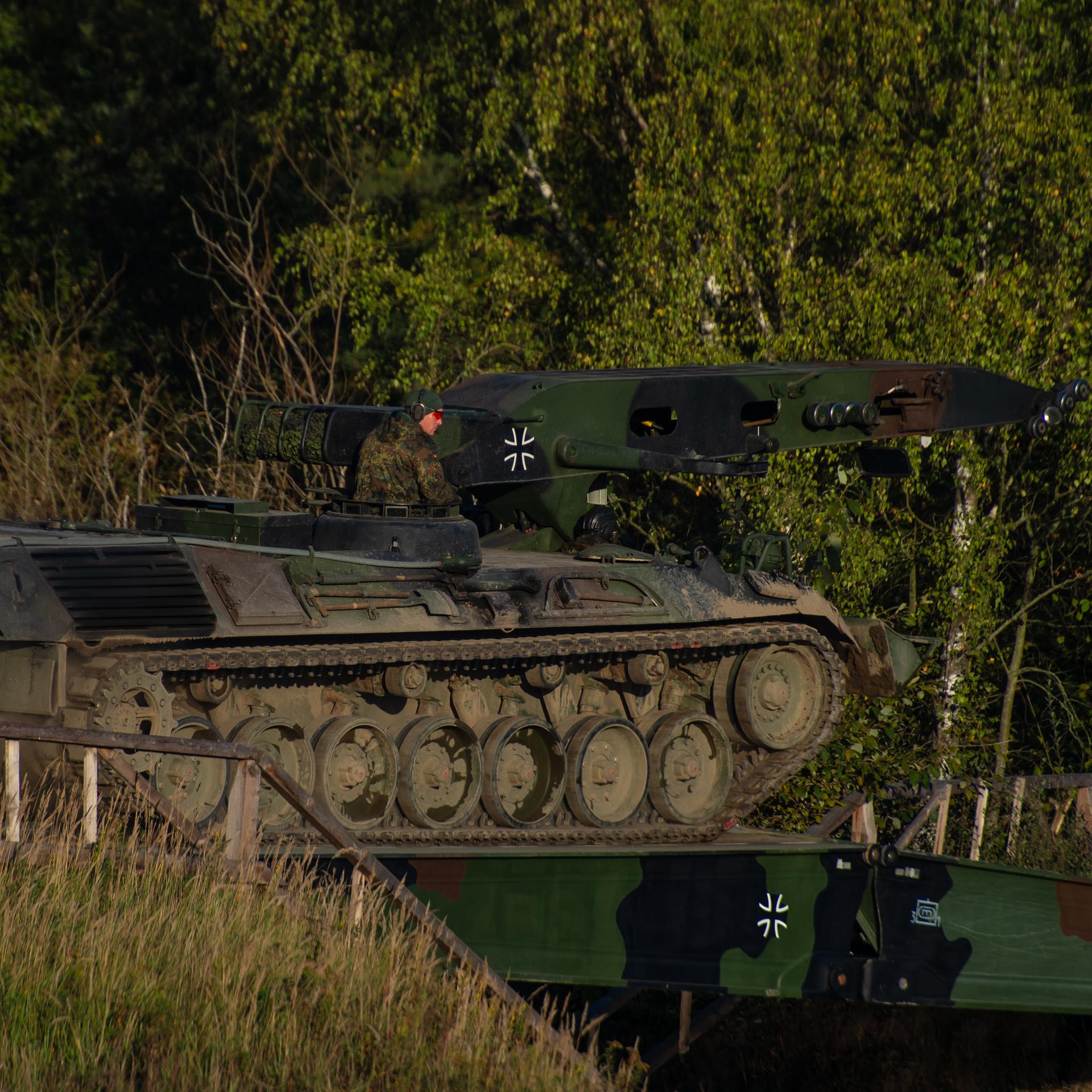 Brückenlegepanzer der Bundeswehr