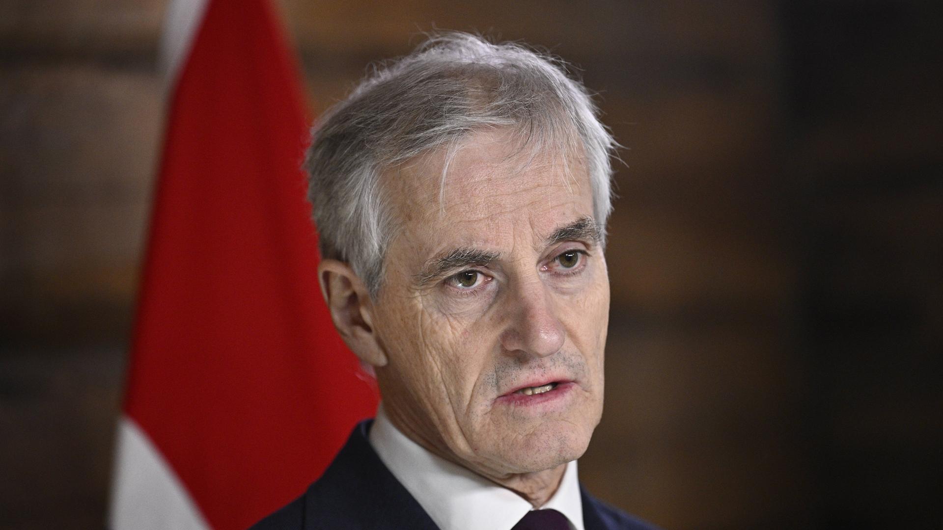Der norwegische Ministerpräsident Jonas Gahr Støre. Der norwegische Ministerpräsident Jonas Gahr Støre.