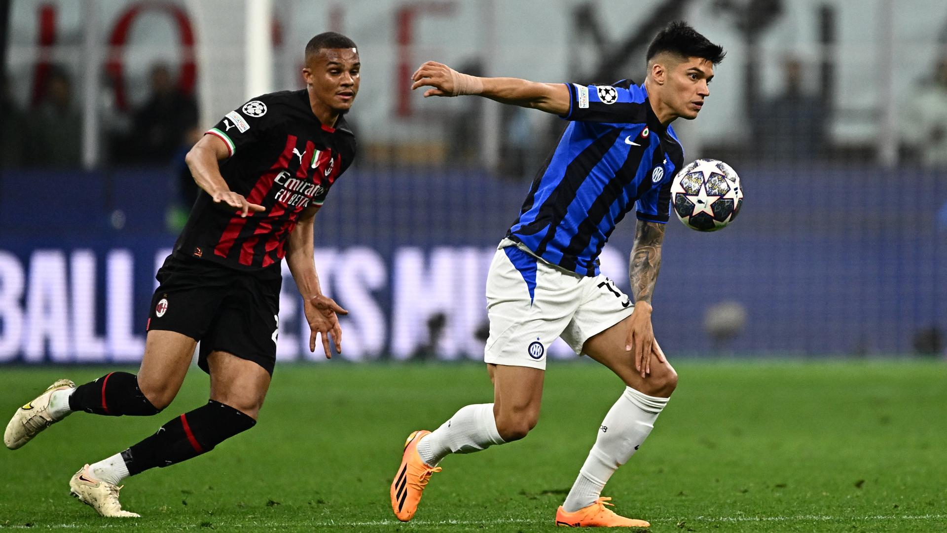 Champions League - Inter Mailand Gewinnt Mit 2:0 Gegen AC Mailand