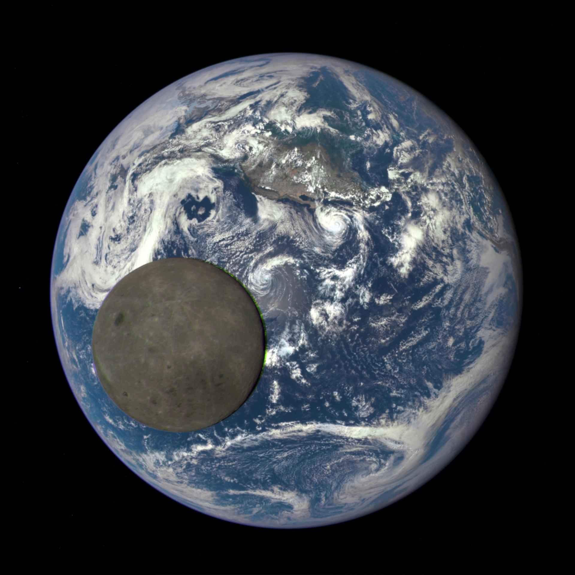 Neumond - Wenn auf der dunklen Seite des Mondes die Sonne scheint