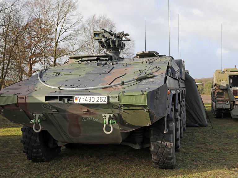 Gepanzertes Transport-Kraftfahrzeug der Bundeswehr